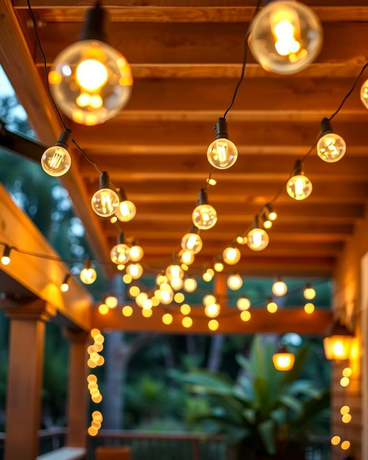 String Lights for Evening Charm