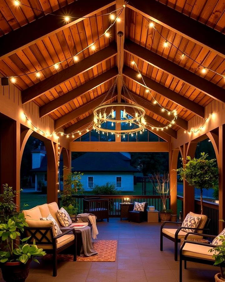 String Lights for a Cozy Ambiance