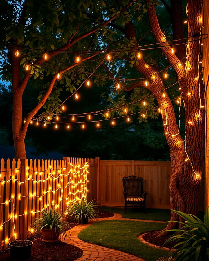 String Lights for a Cozy Atmosphere