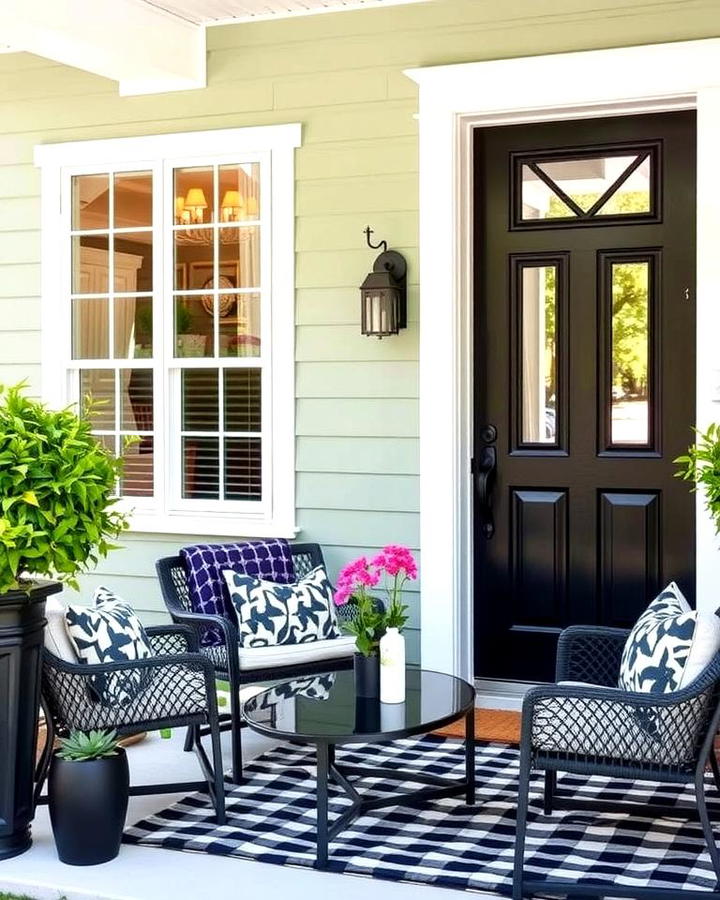 Styling with Black Outdoor Furniture