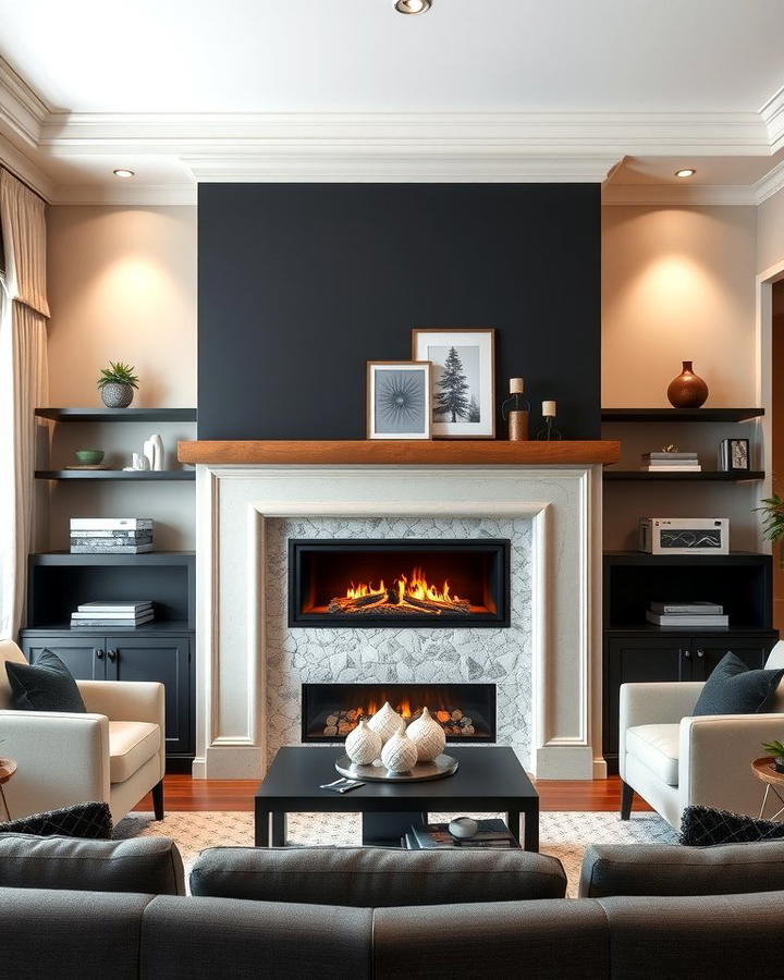 Stylish Fireplace Surround