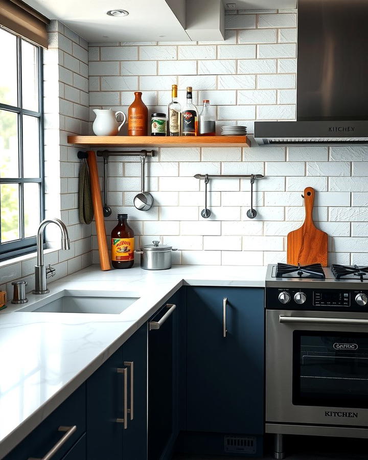 Subway Tile Backsplash for Timeless Appeal