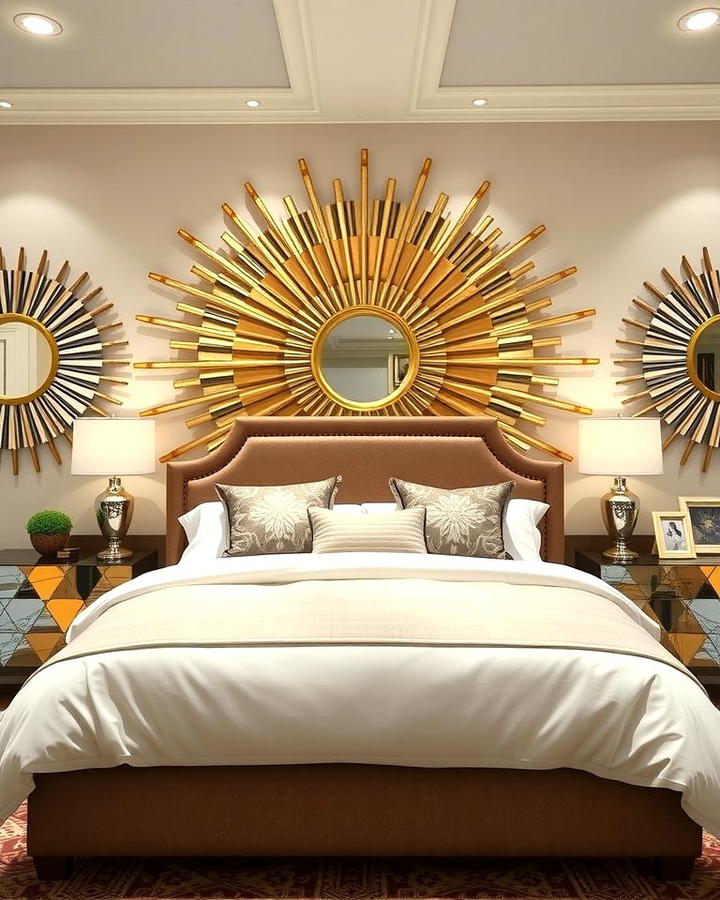 Sunburst Motif Decor