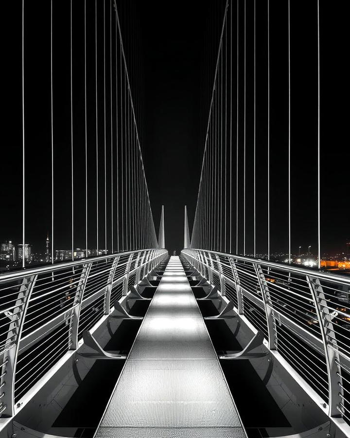 Suspended Cable Walkway