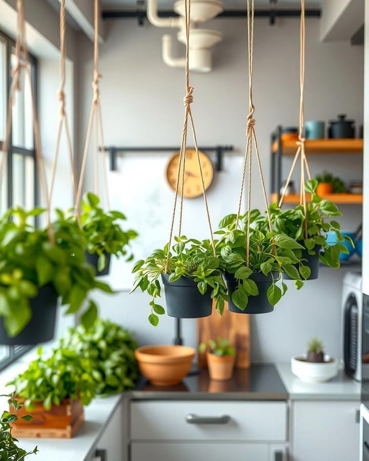 Suspended Herb Gardens