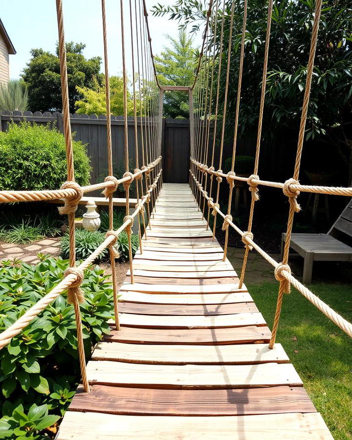 Suspended Rope Bridge