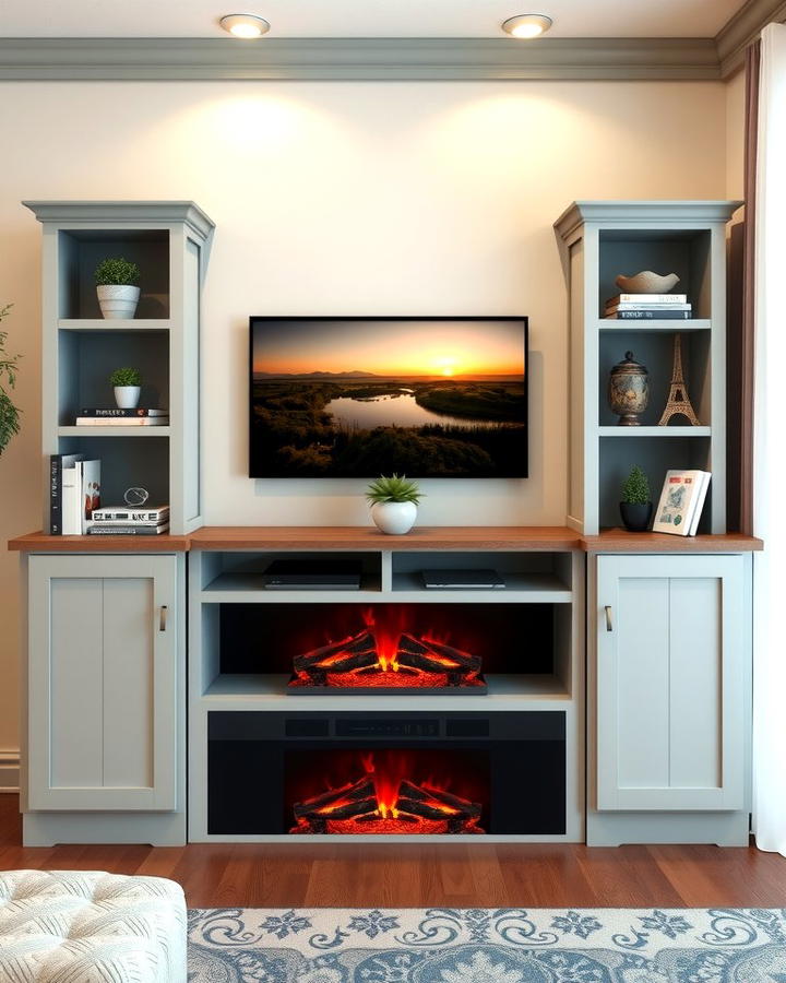 TV Stand Electric Fireplaces