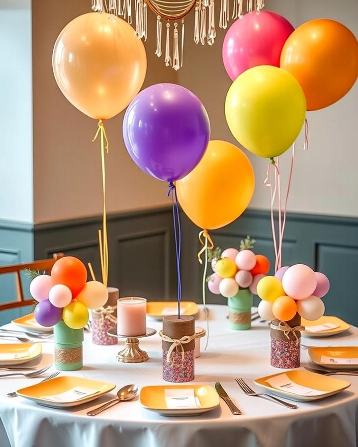 Tabletop Balloon Bouquets