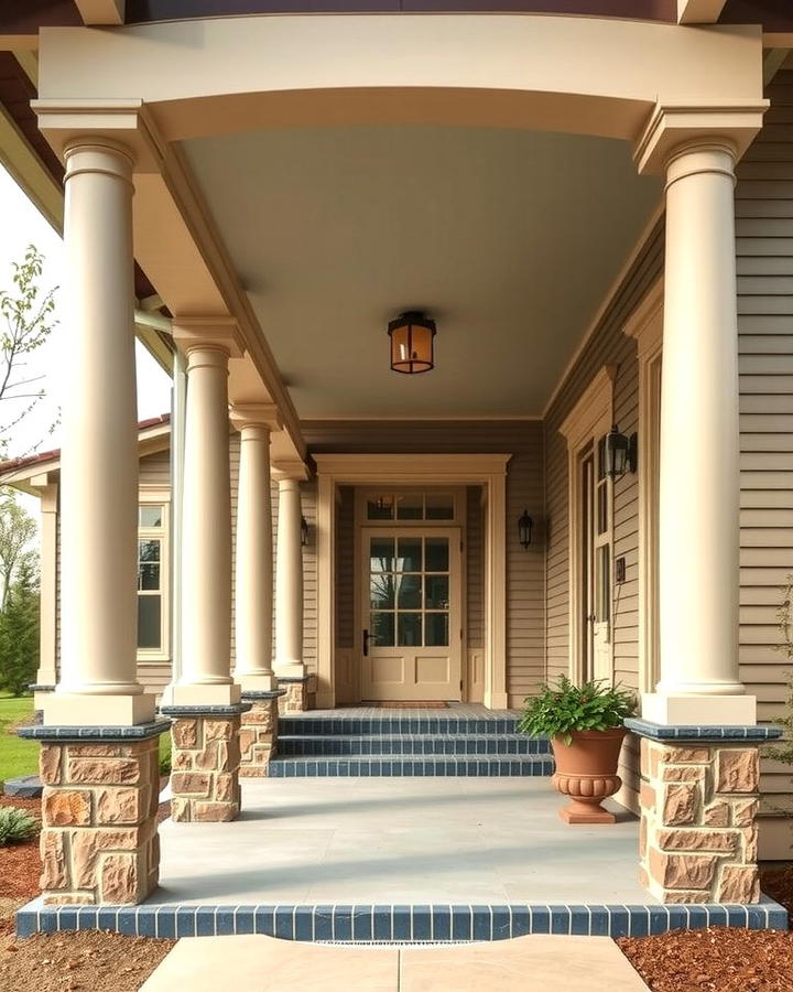 Tapered Columns for Elegance