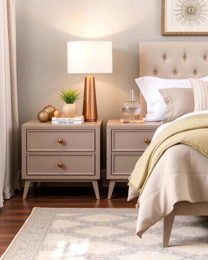 Taupe Nightstands