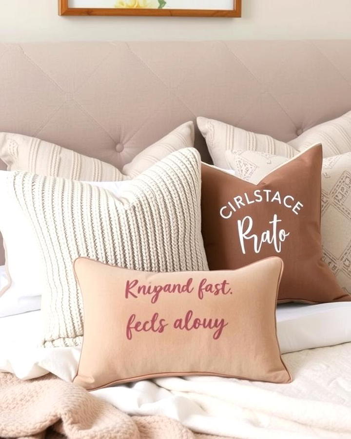 Taupe Throw Pillows