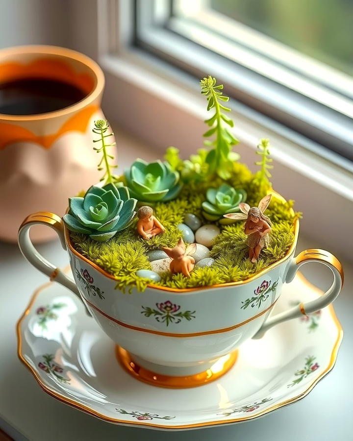 Teacup Fairy Garden