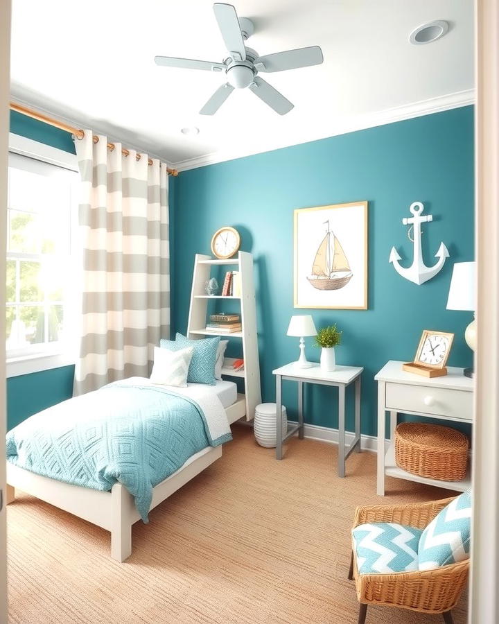 Teal for a Coastal Touch