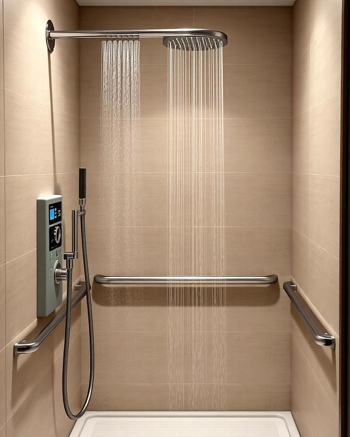 Temperature Controlled Showers for Comfort