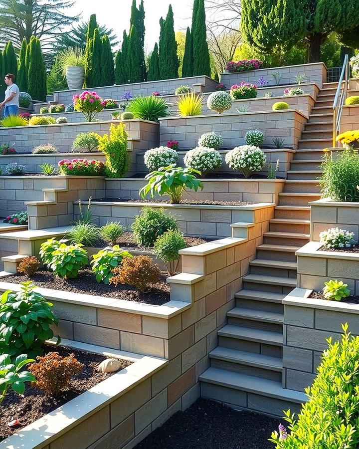 Terraced Garden Design