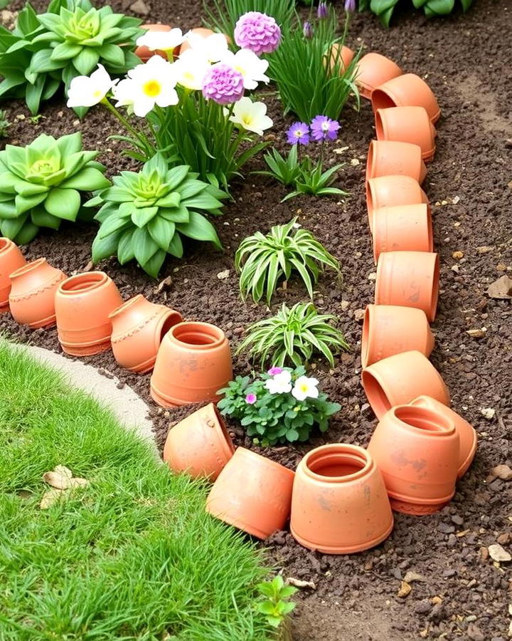 Terracotta Pot Edging