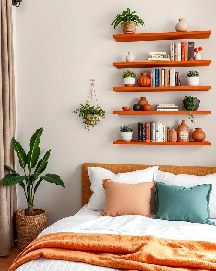 Terracotta Wall Shelves