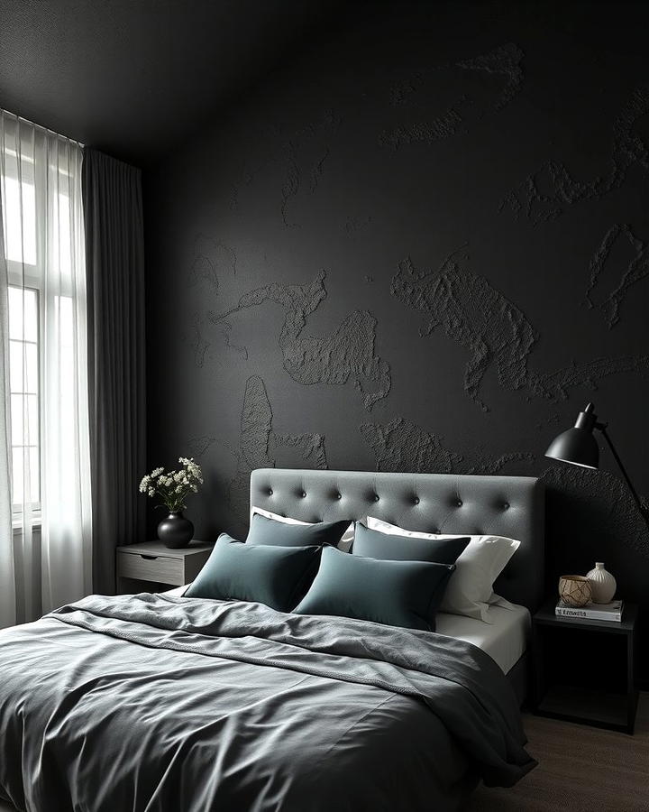 Textured Black Paint