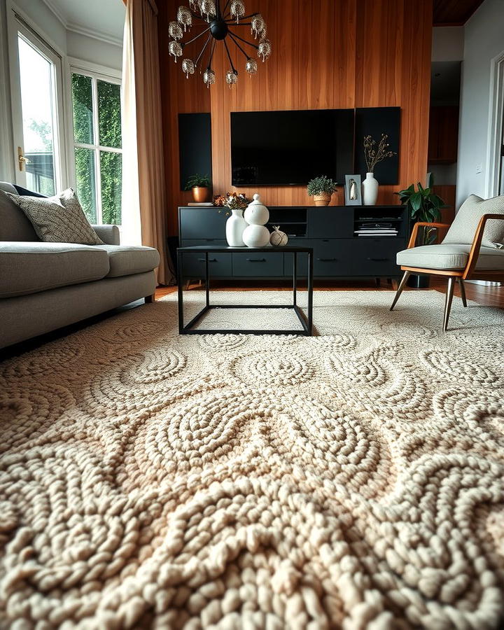 Textured Carpets for Visual Interest