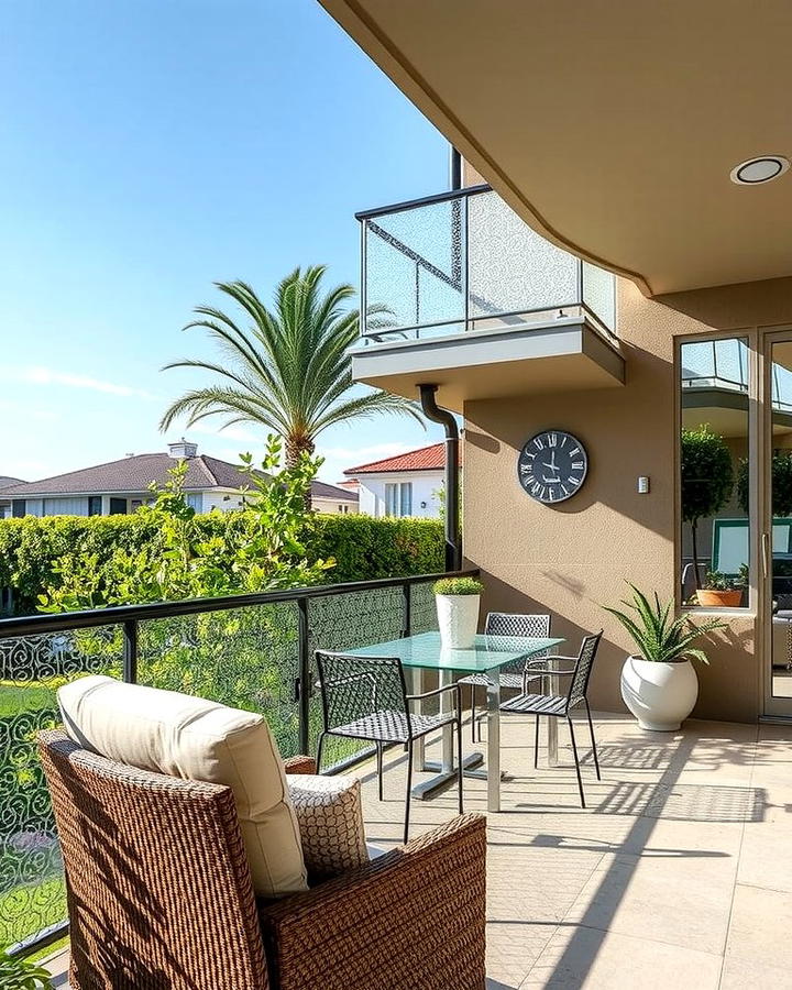 Textured Glass Balconies for a Unique Finish