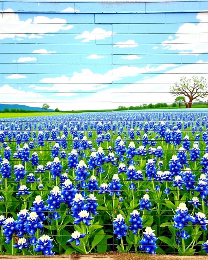 The Bluebonnet Mural Fredericksburg