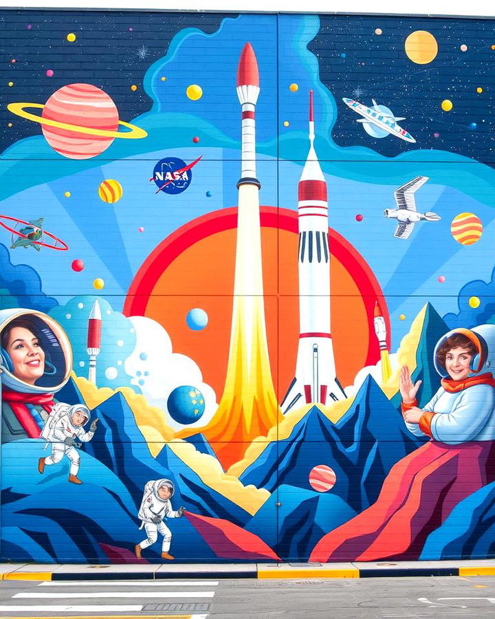 The Space City Mural Houston