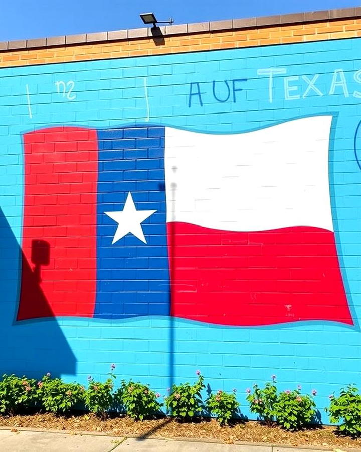 The Texas Flag Mural Houston