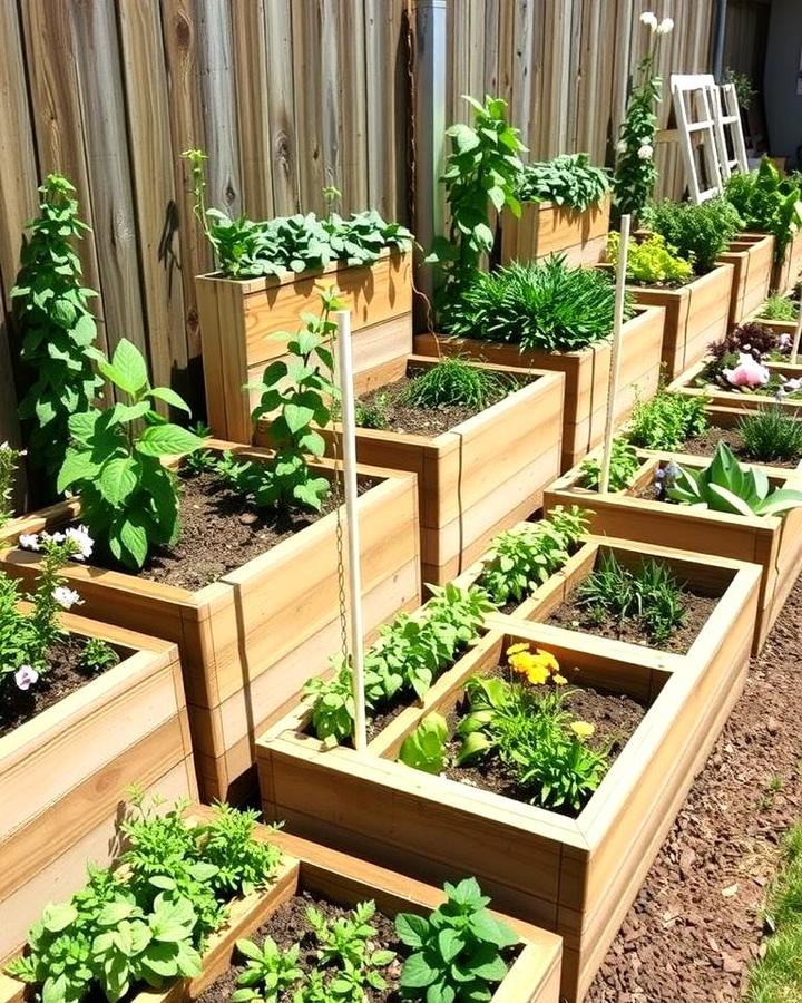 Tiered Raised Beds