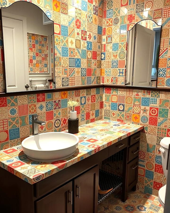 Tile Countertops for Creative Customization