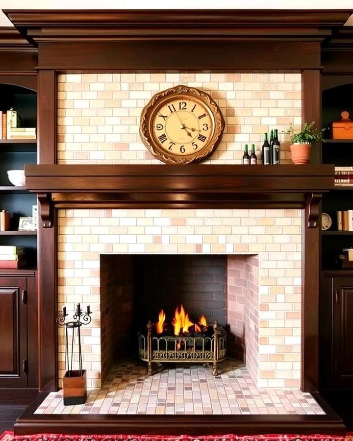 Tile Surround Fireplace