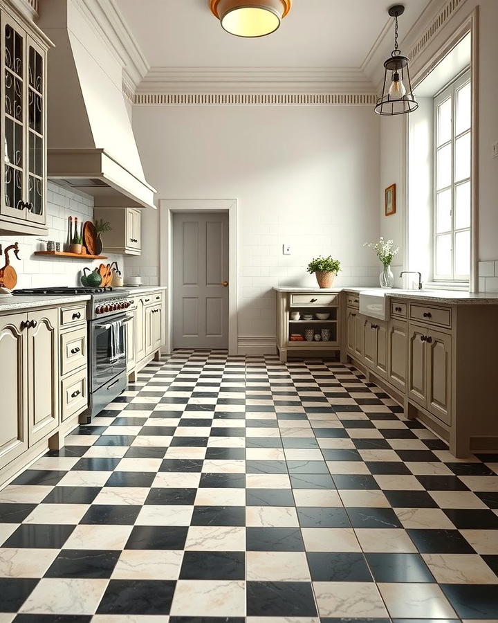 Timeless Patterns with Checkerboard Floors