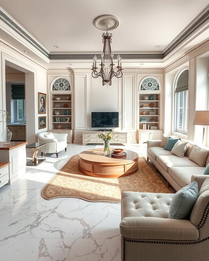 Timeless White Marble Floors 2