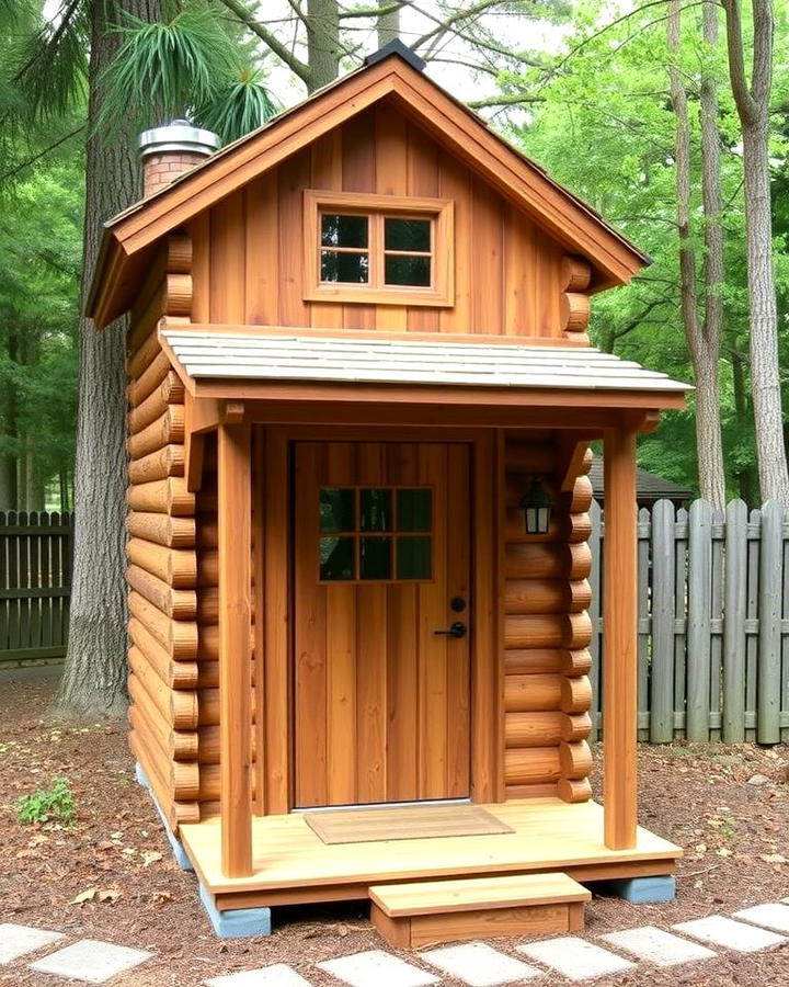 Tiny Cabin Outhouse