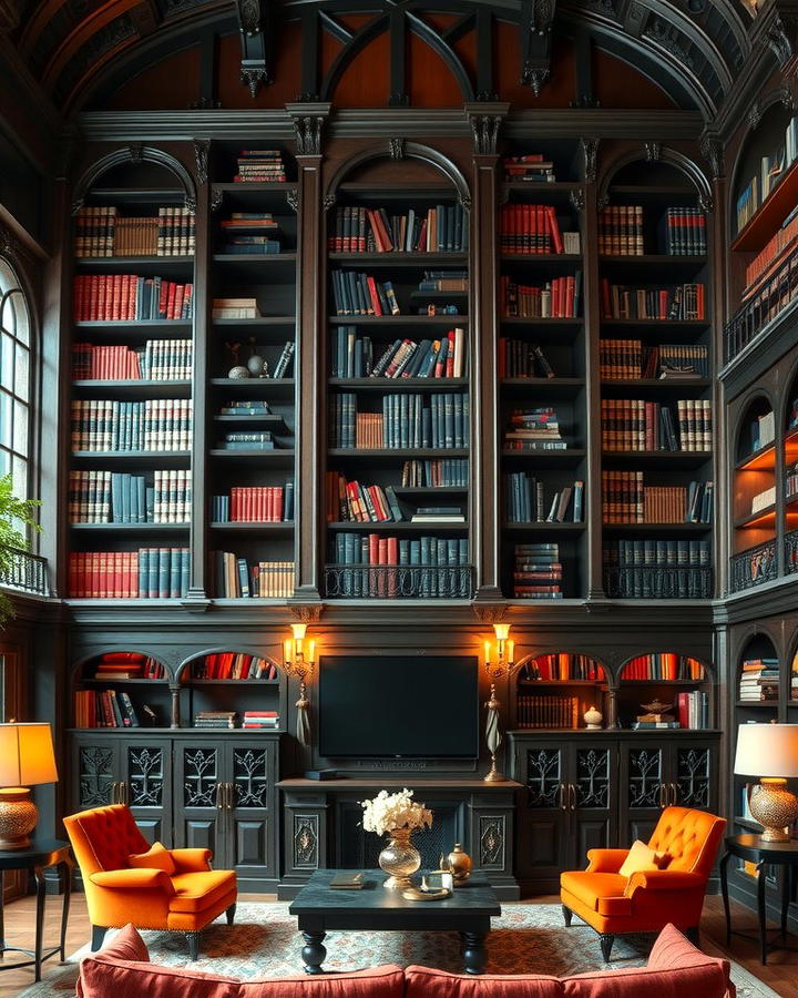 Towering Bookcases