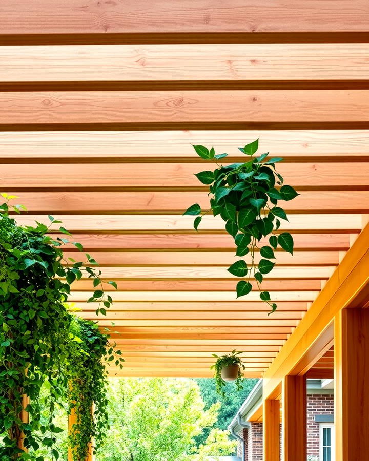 Traditional Wooden Pergola