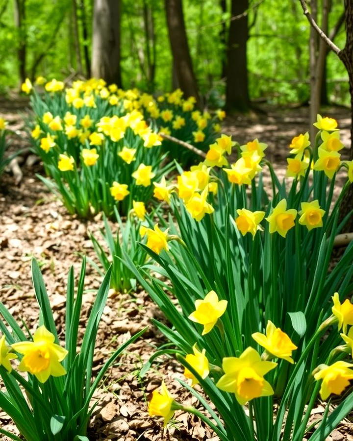 Transform a Woodland Area with Daffodils