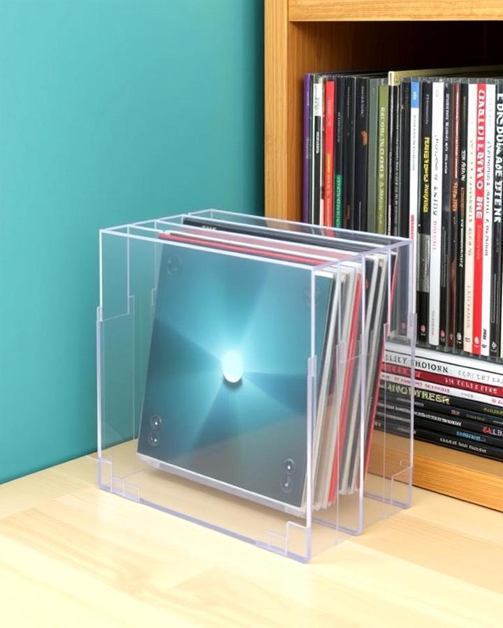 Transparent CD Cases