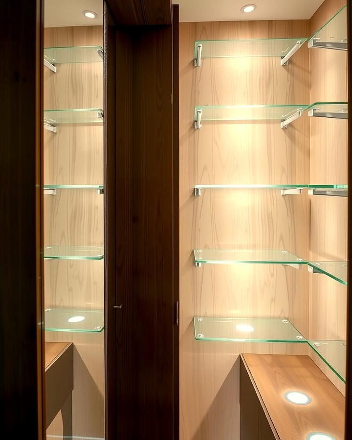 Transparent Shelf Lights