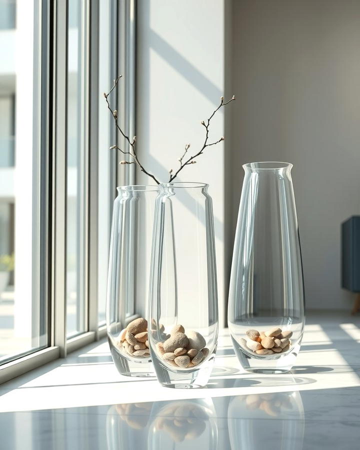 Transparent Vases for a Sleek Look