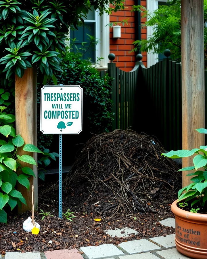 Trespassers Will Be Composted