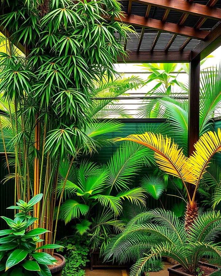 Tropical Enclosed Garden