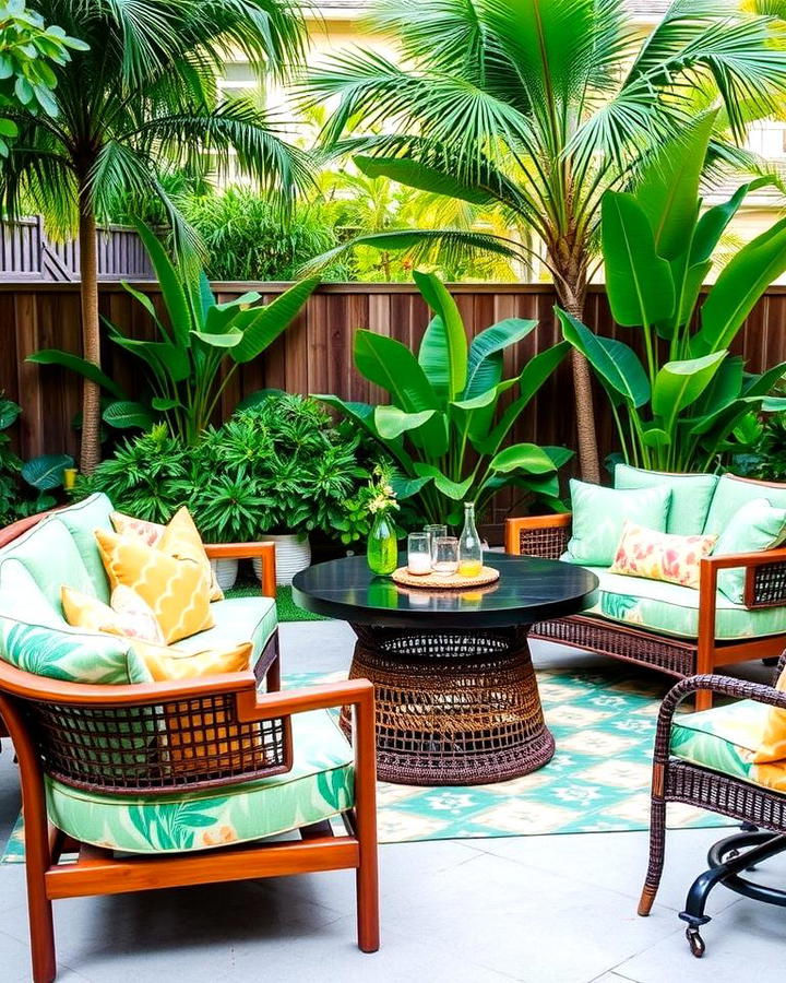 Tropical Themed Furniture for Cohesion