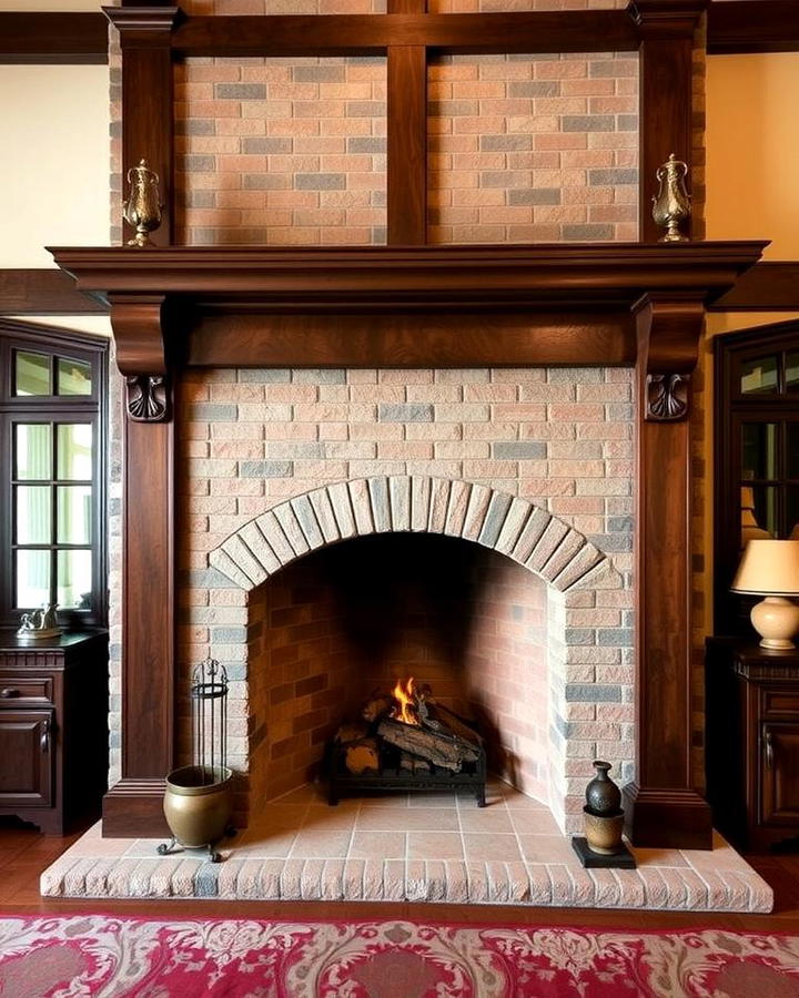 Tudor Style Fireplace