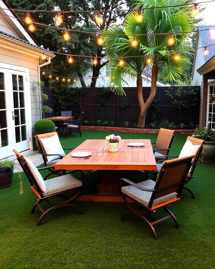 Turf Outdoor Dining Space