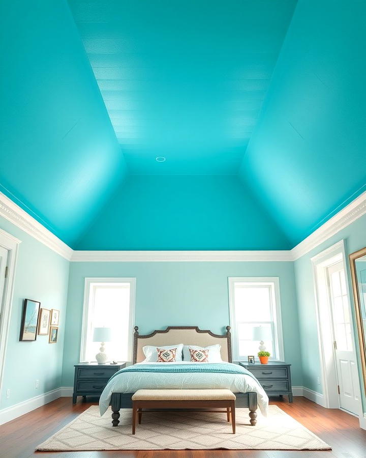 Turquoise Ceiling