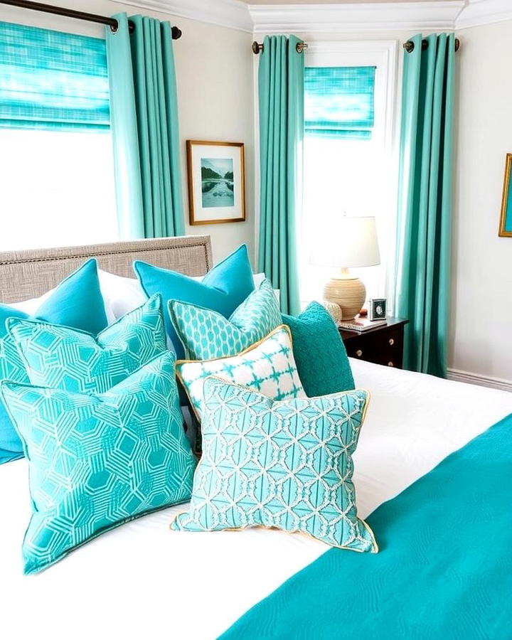 Turquoise Throw Pillows