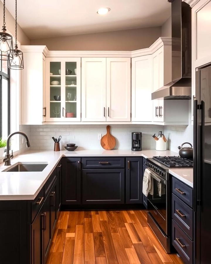 Two Tone Kitchen Harmony