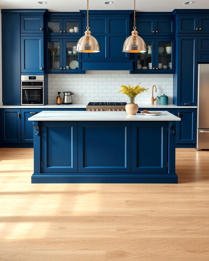 Two Toned Kitchen Island