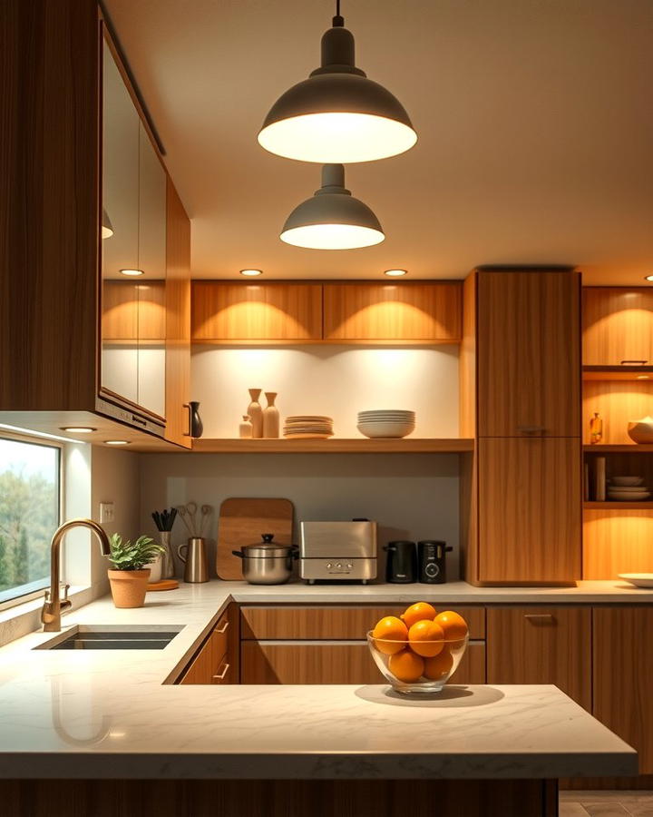 Under Cabinet Lighting for Functionality