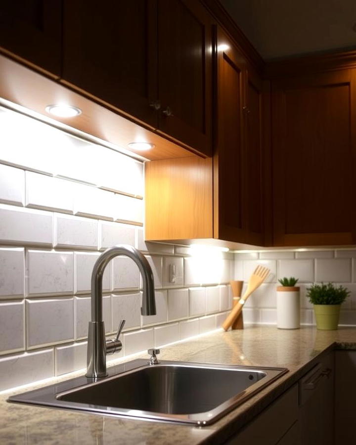 Under Cabinet Lighting for Targeted Illumination